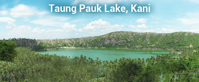 Taung Pyauk Lake in Kani Townships